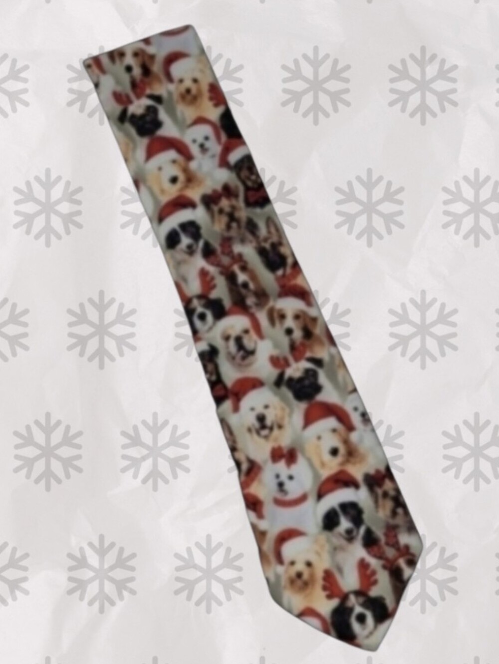 SANTA PAW TIE